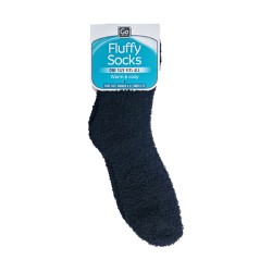 Go Travel Fluffy Socks (Black)