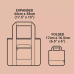 GO Travel  Tote Bag (Light)