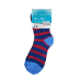 Go Travel Fluffy Socks (Red Stripe)