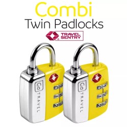 GO Travel  Twin Travel Sentry (Yellow)