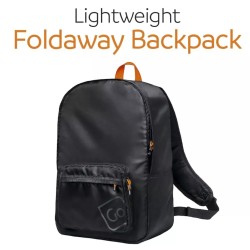 Go Travel Lightweight Foldable Backpack (Black)