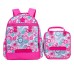 Duet Kids Backpack & Detachable Lunch Box Blue Raspberry