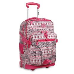 JWorld Lunar Skandi Pink Mochila Con Ruedas