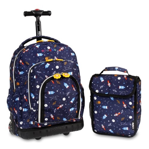 Lollipop Rolling Backpack Spaceship