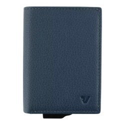 Roncato Iron 4.0 Tarjetero tipo libro Navy Blue