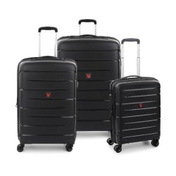 Roncato Flight DLX Nero Set 3pcs