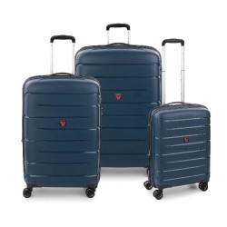 Roncato Flight DLX Blue Set 3pcs
