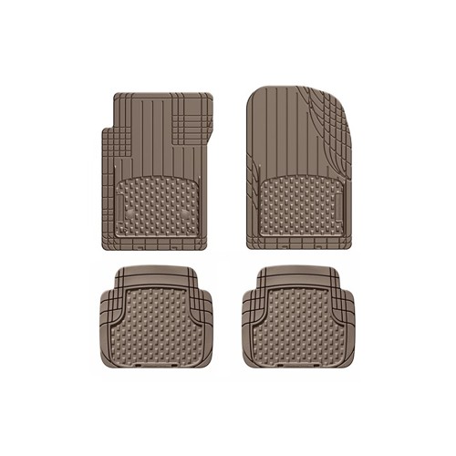 WeatherTech® All Vehicle Front and Rear Mat set Universal Tan (4 pcs)