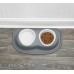WeatherTech® Double Low Pet Feeding System with plastic bowls 32oz (4cups)